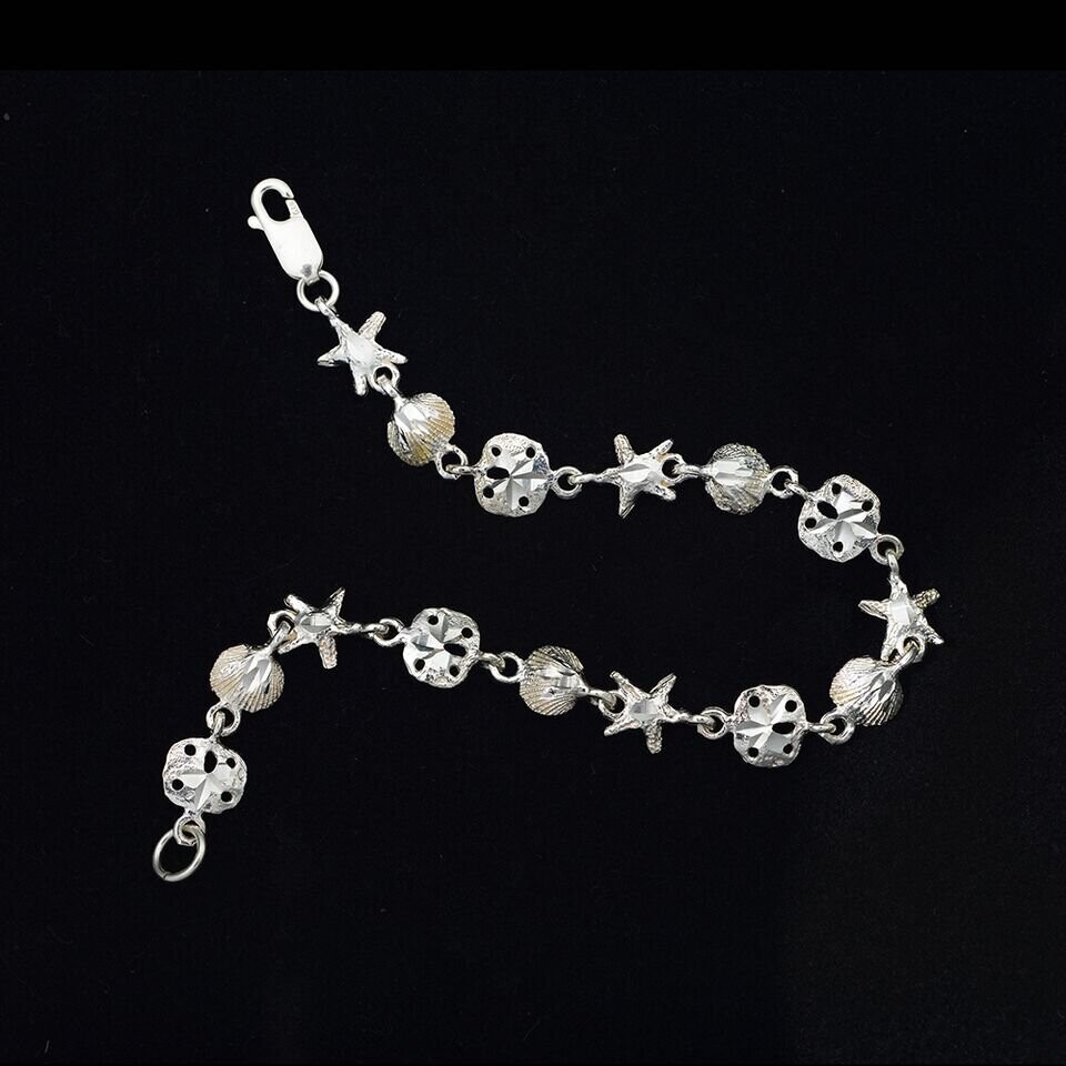Sterling Silver Tropical Bracelet