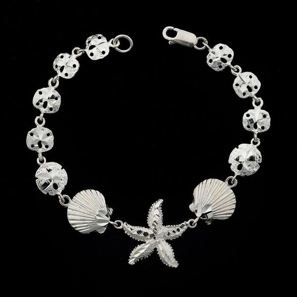 Sterling Silver Tropical Bracelet