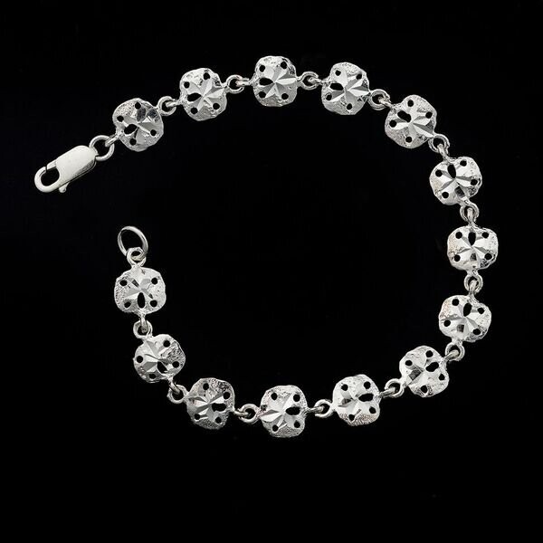 Sterling Silver Sand Dollar Bracelet