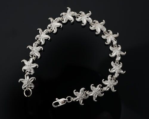Sterling Silver Starfish Bracelet