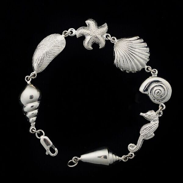 Sterling Silver Tropical Bracelet
