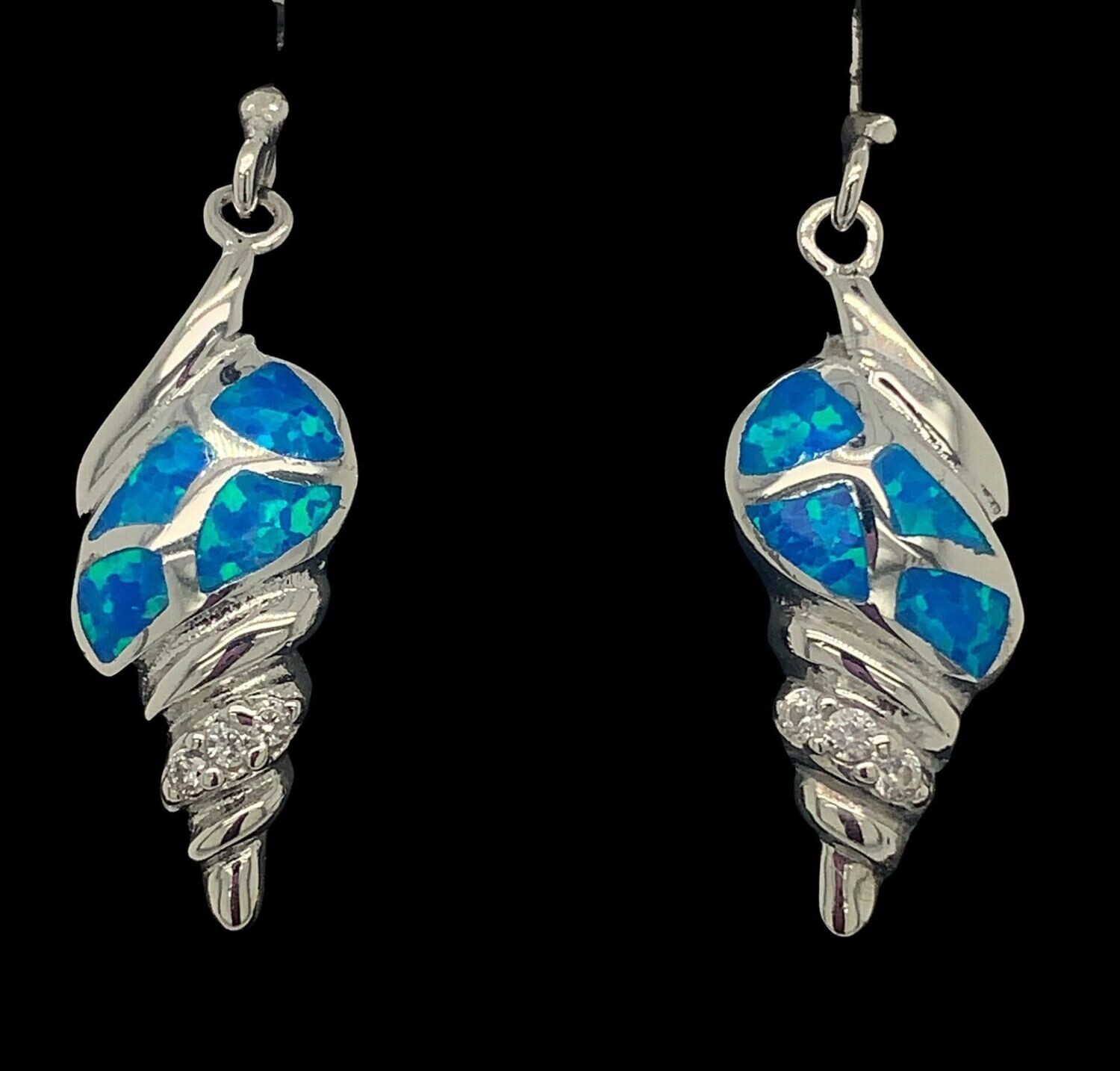 Opal Shell Earrings