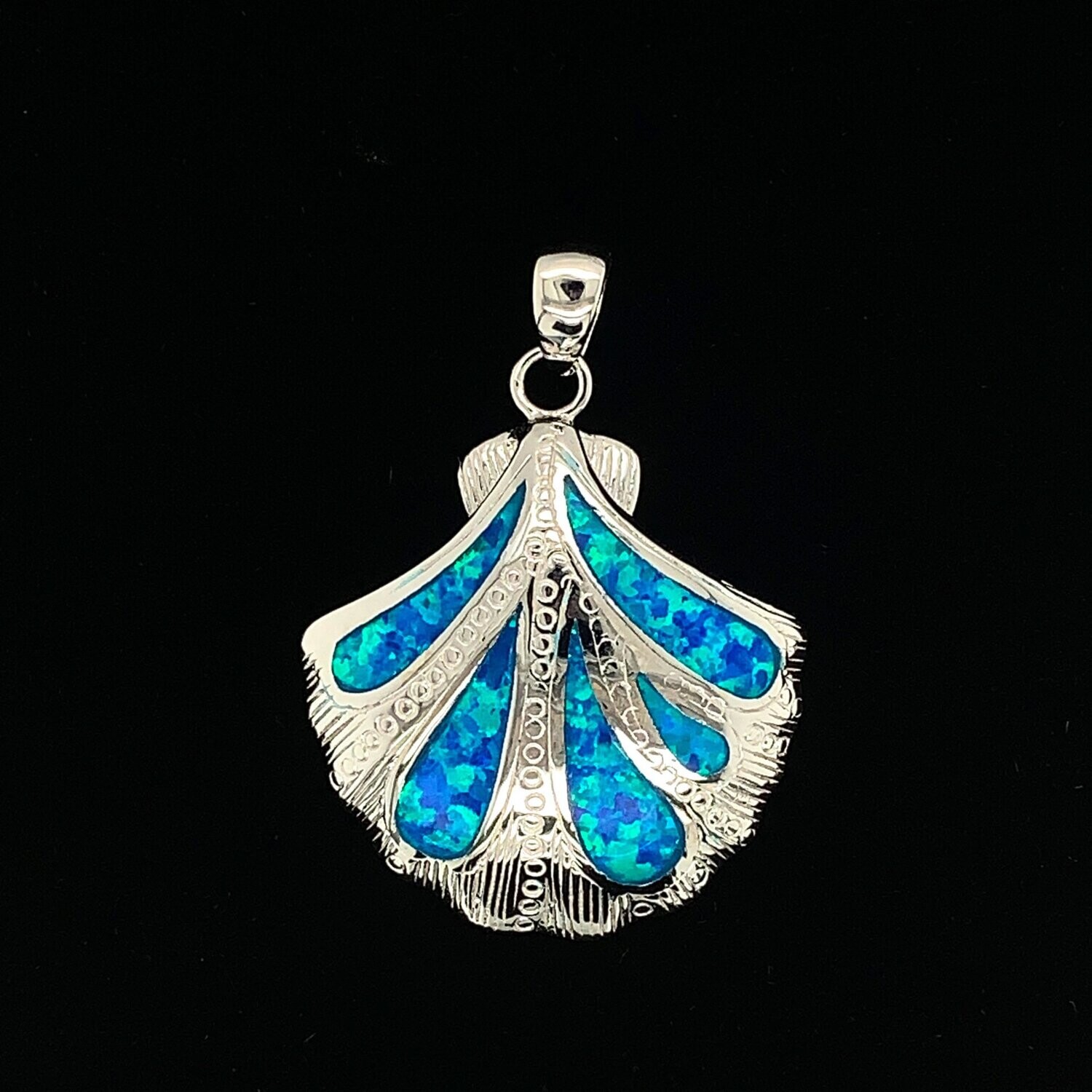 Opal Shell Pendant