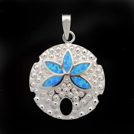 Opal Sand Dollar Pendant ***RETIRED DESIGN***