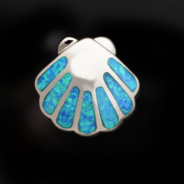 Opal Shell Pendant