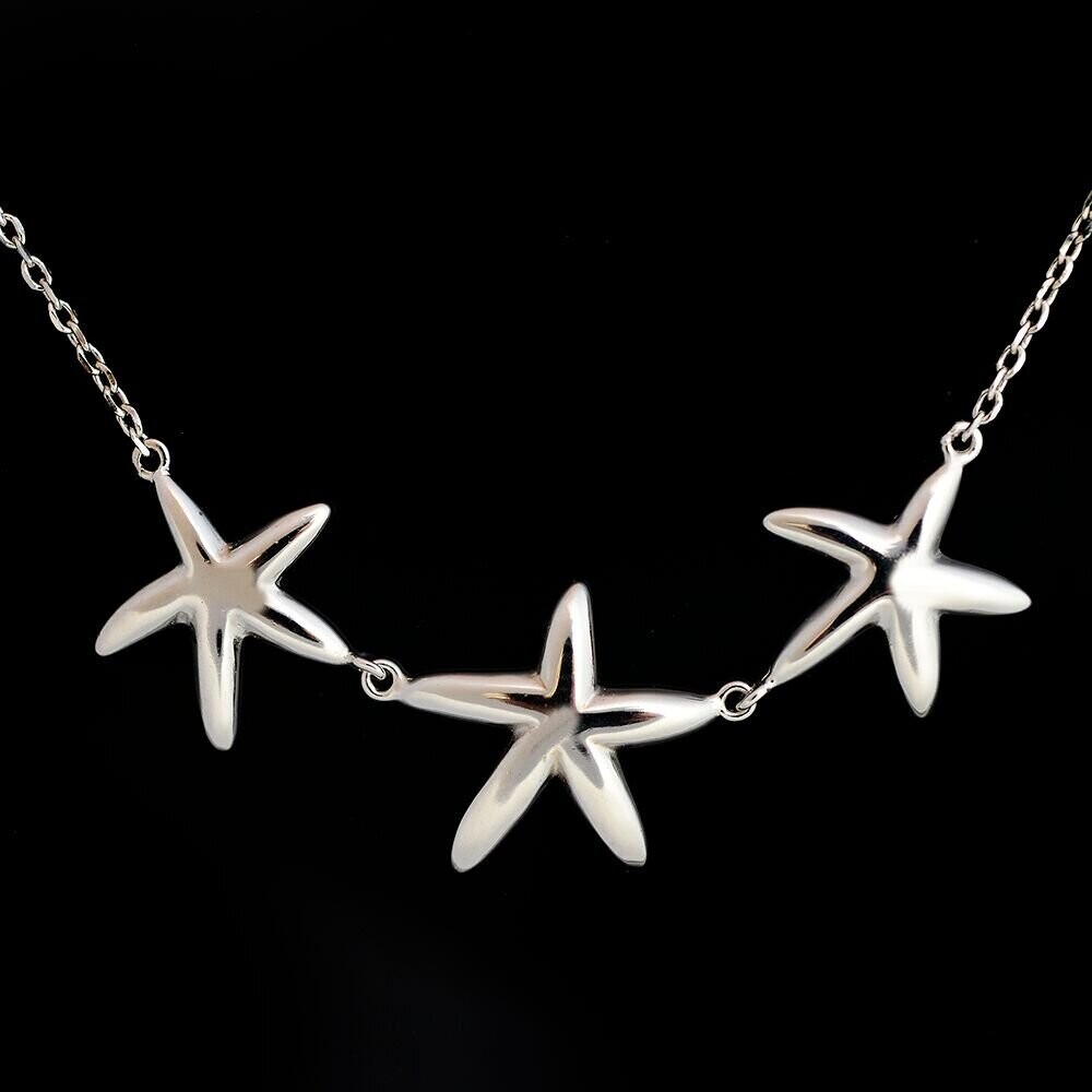 Sterling Silver Starfish Necklace
