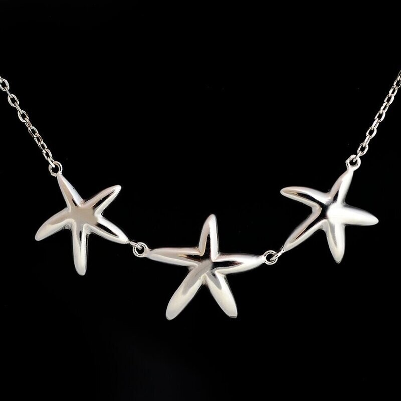 Sterling Silver Starfish Necklace