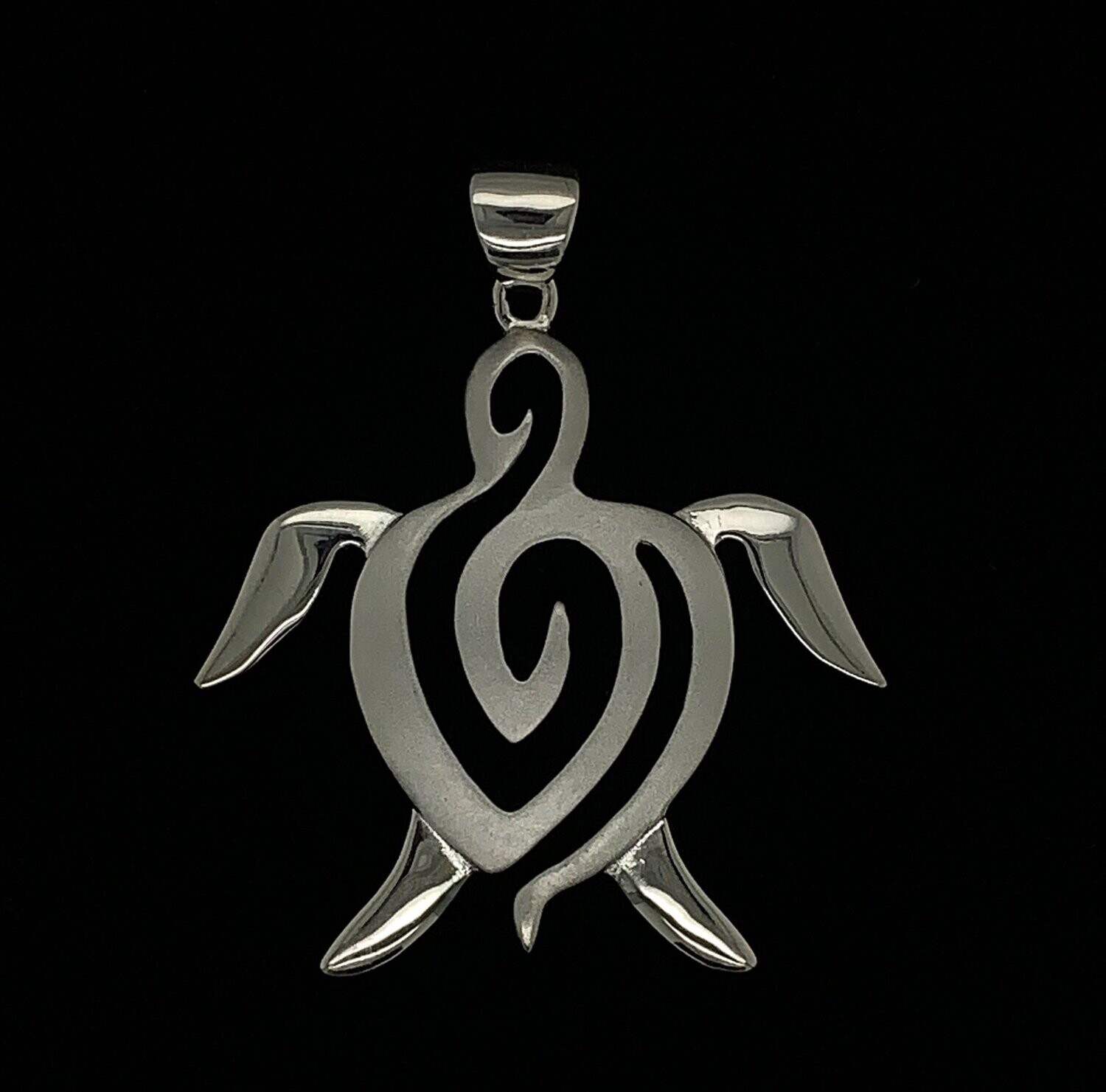 Sterling Silver Turtle Pendant