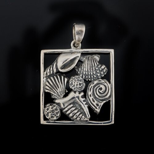 Sterling Silver Shell Pendant