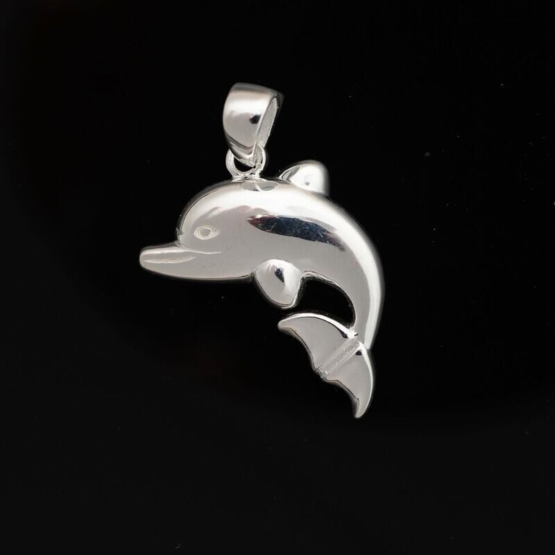 Sterling Silver Dolphin Pendant