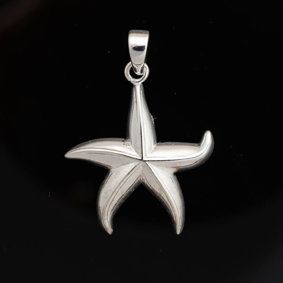 Sterling Silver Starfish Pendant