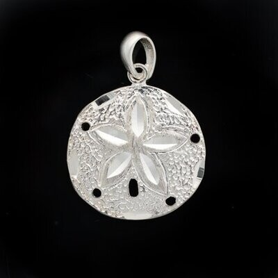 Sterling Silver Sand Dollar Pendant