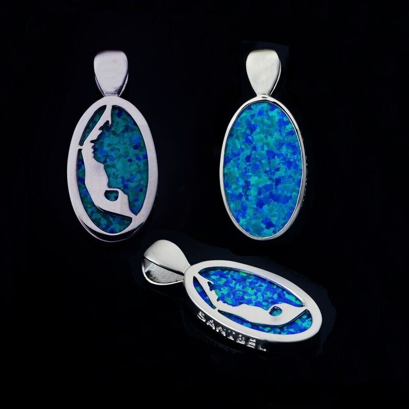 The Sanibel Island Pendant (Large)