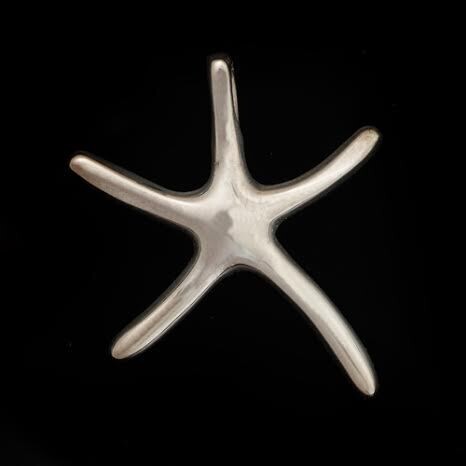 Sterling Silver Starfish Pendant