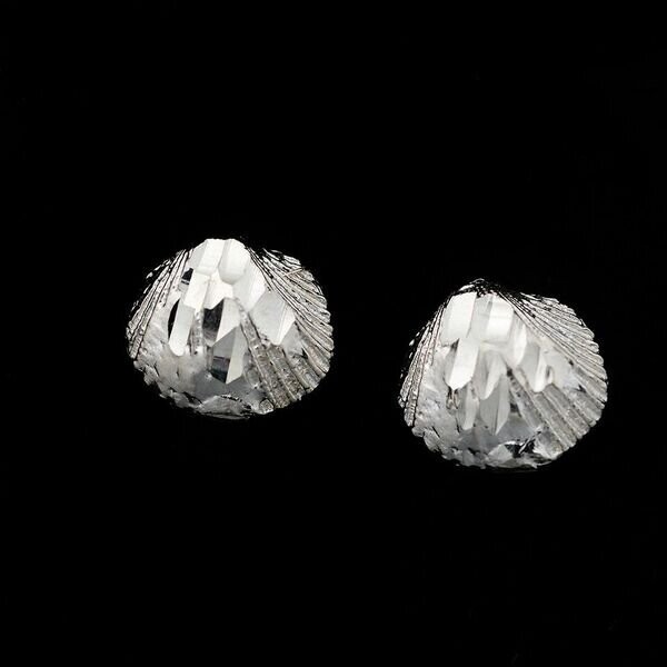Sterling Silver Shell Earrings