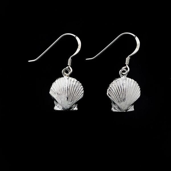 Sterling Silver Shell Earrings