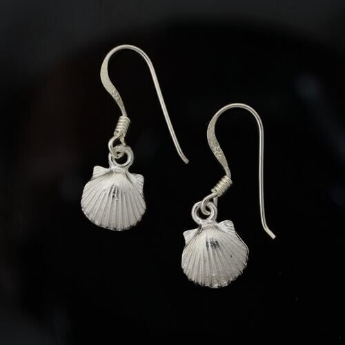 Sterling Silver Shell Earrings