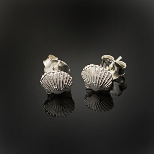 Sterling Silver Shell Earrings