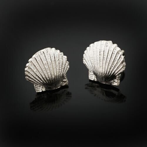 Sterling Silver Shell Earrings