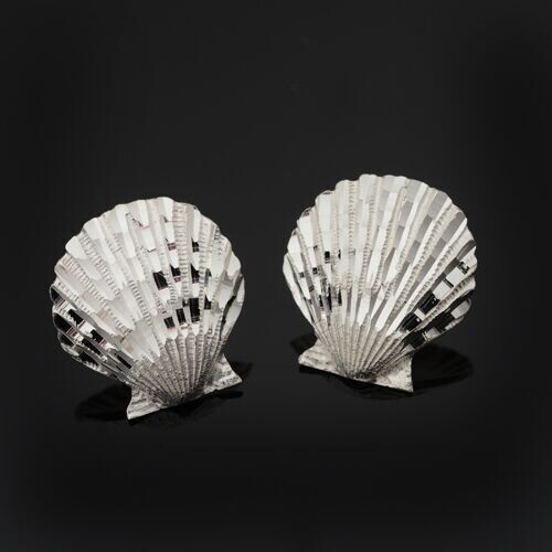 Sterling Silver Shell Earrings