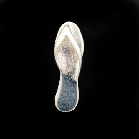 Sterling Silver Flip Flop Pendant
