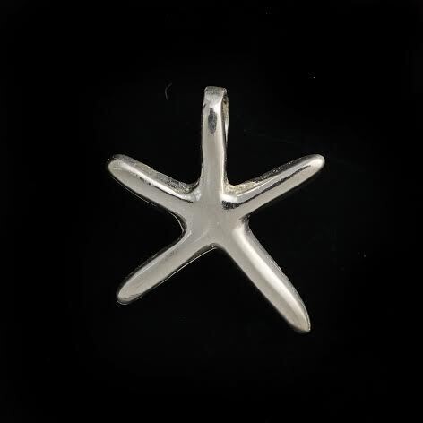 Sterling Silver Starfish Pendant