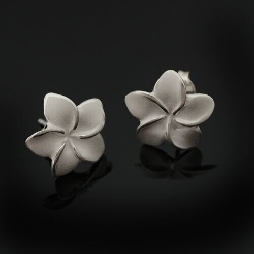 Sterling Silver Flower Earrings
