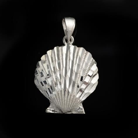 Sterling Silver Shell Pendant