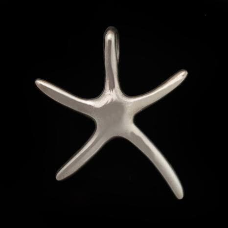 Sterling Silver Starfish Pendant