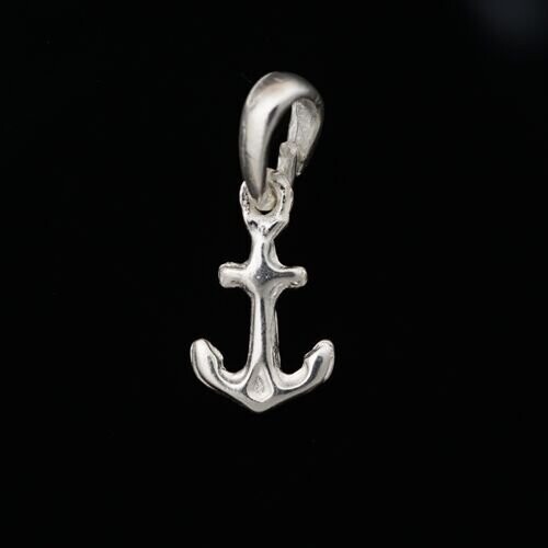 Sterling Silver Anchor Pendant