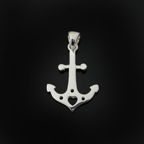Sterling Silver Anchor Pendant
