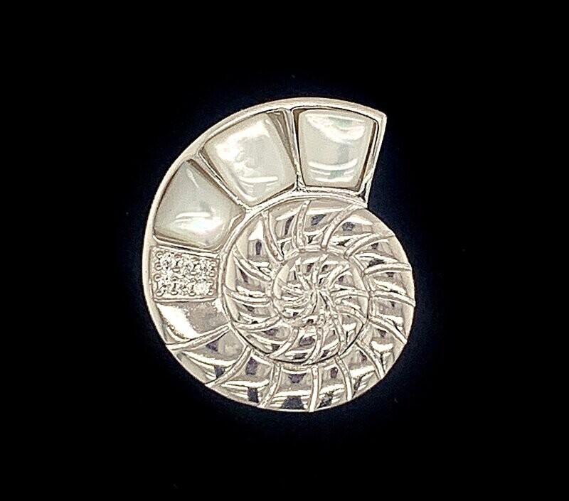 Mother-of-Pearl Shell Pendant