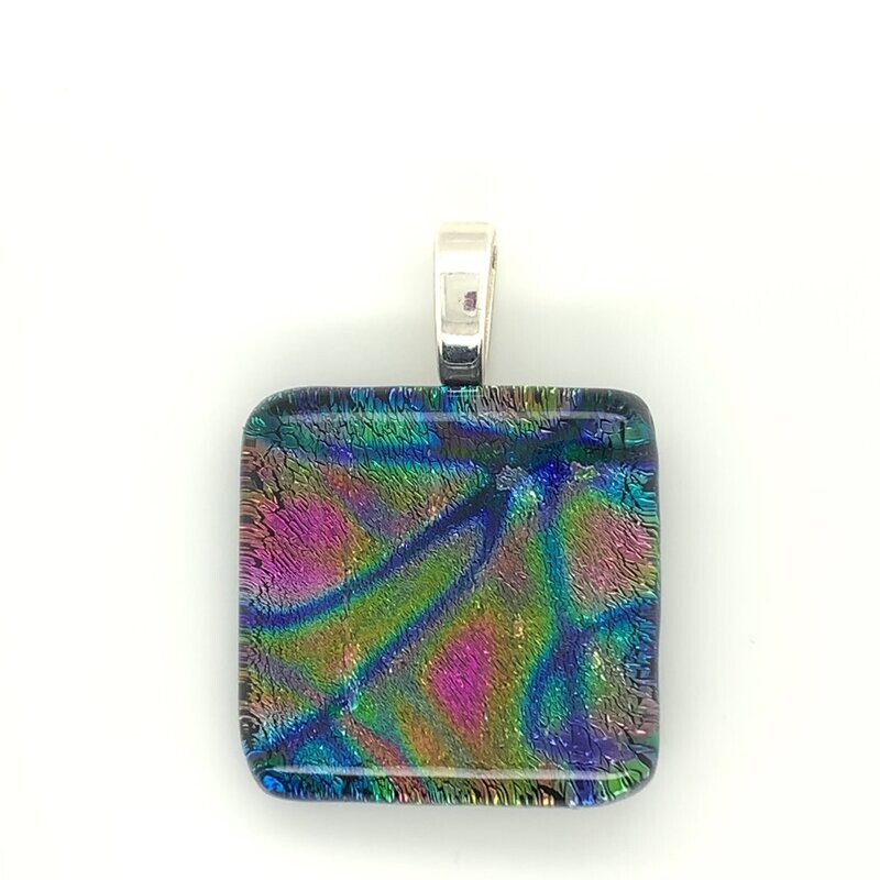 Dichroic Glass Pendant
