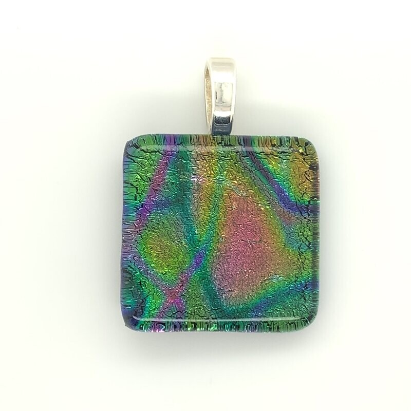 Dichroic Glass Pendant