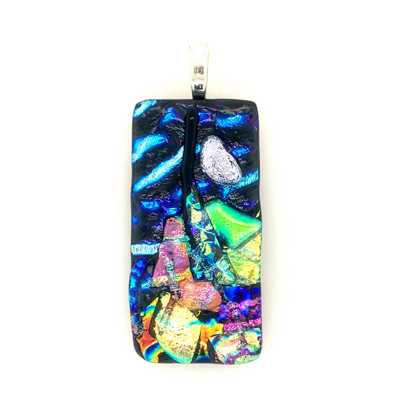 Dichroic Glass Pendant
