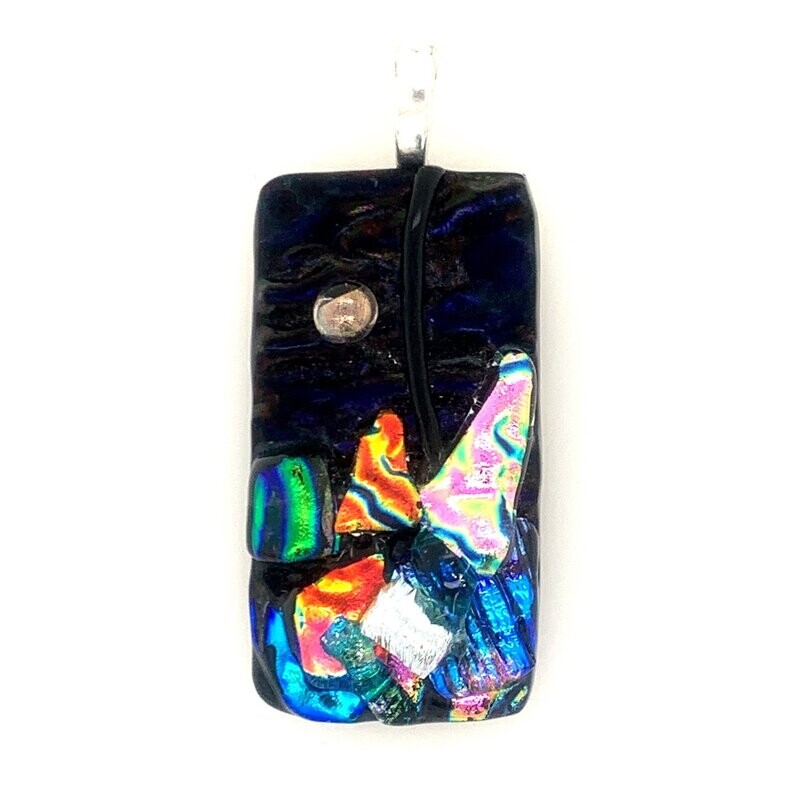 Dichroic Glass Pendant