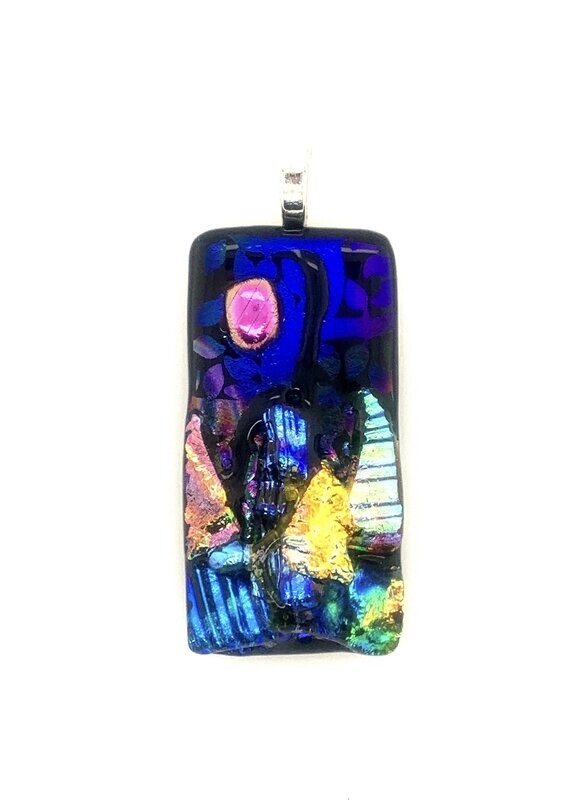 Dichroic Glass Pendant