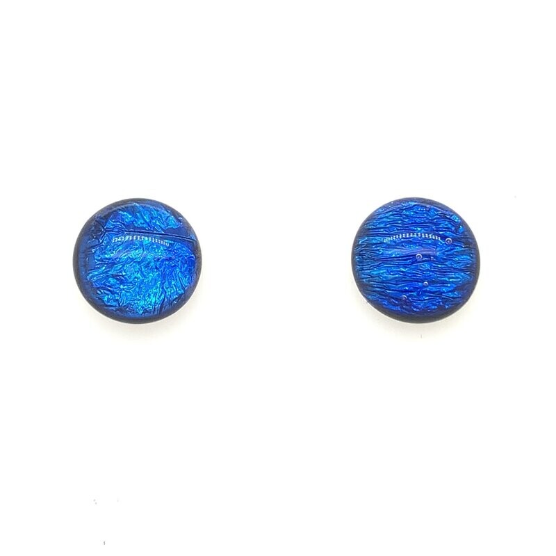 Dichroic Glass Post Earrings