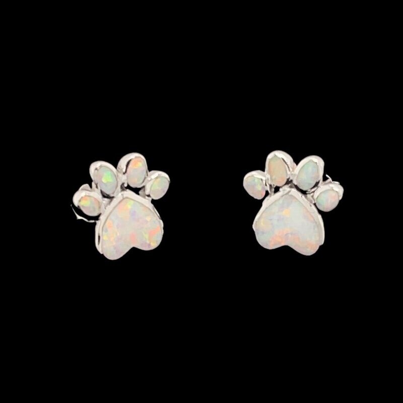 Paw Print Earrings