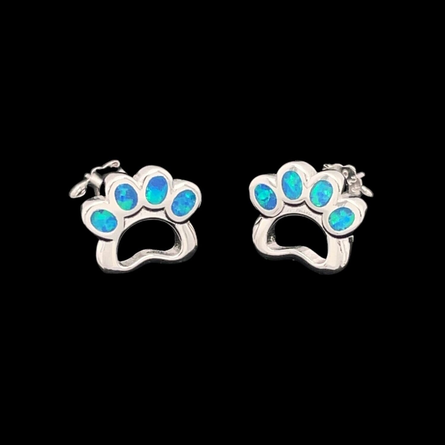 Paw Print Earrings