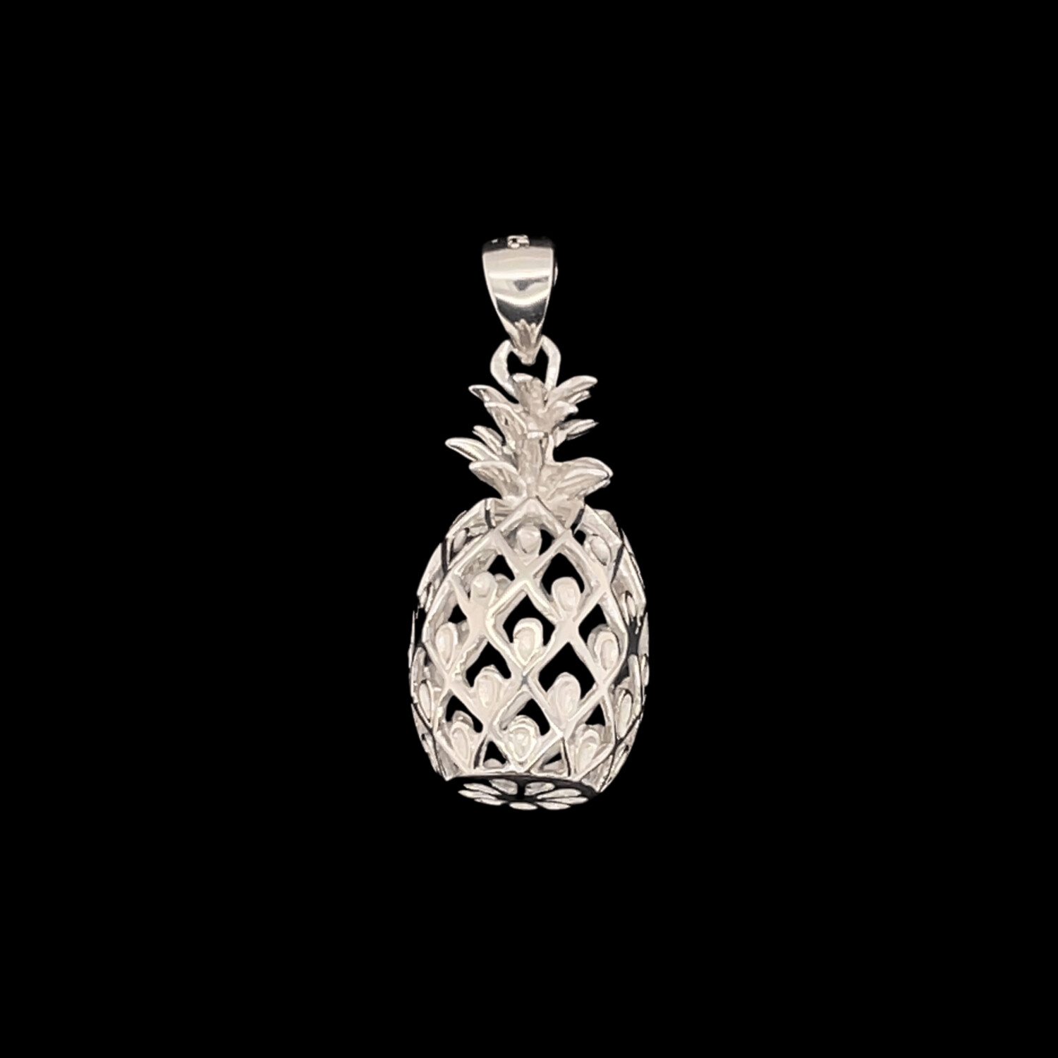 Sterling Silver Pineapple Pendant