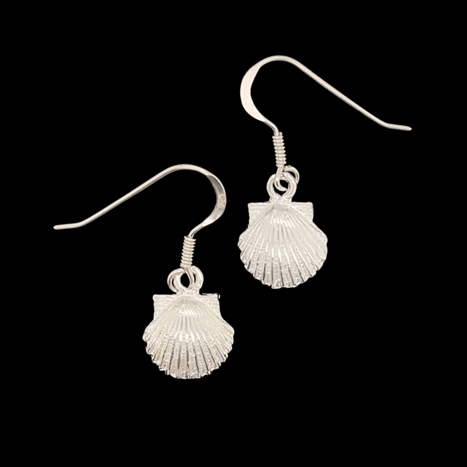 Sterling Silver Shell Earrings