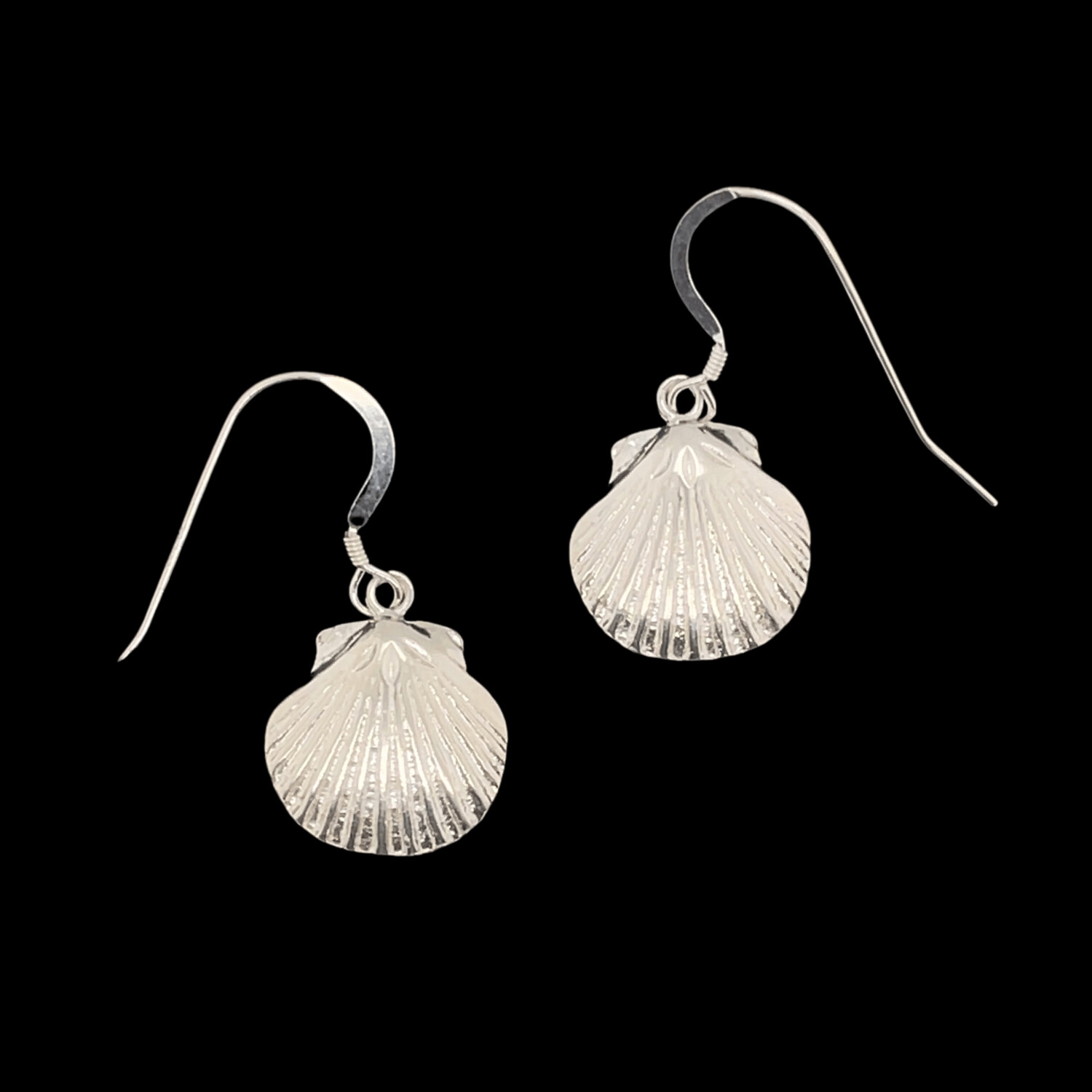 Sterling Silver Shell Earrings