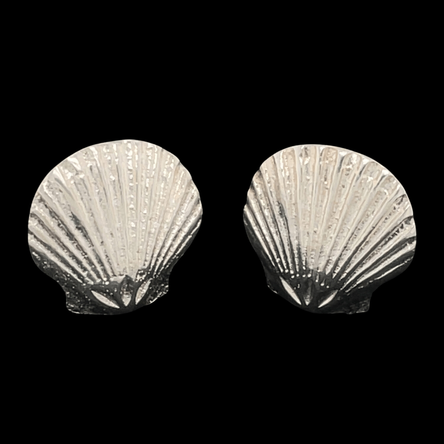 Sterling Silver Shell Earrings