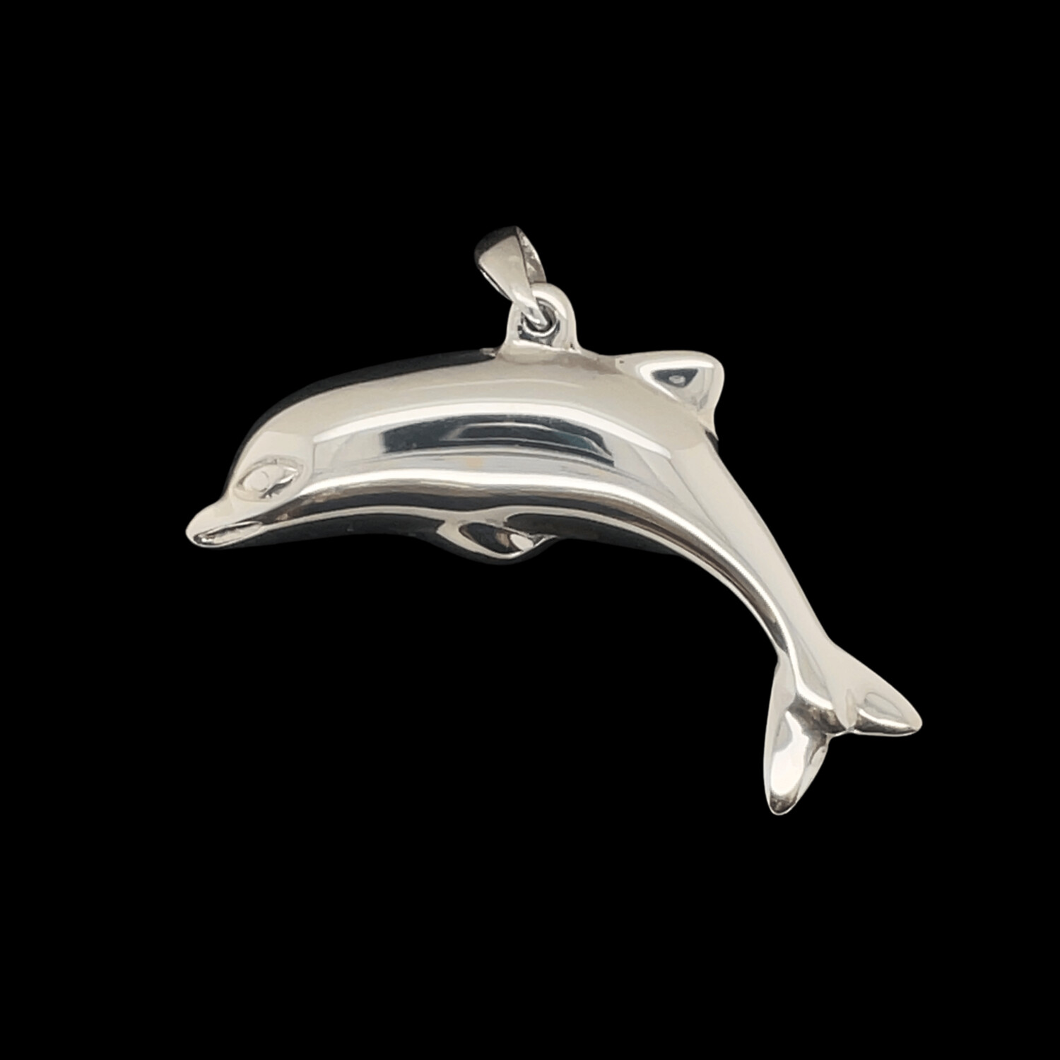 Sterling Silver Dolphin Pendant