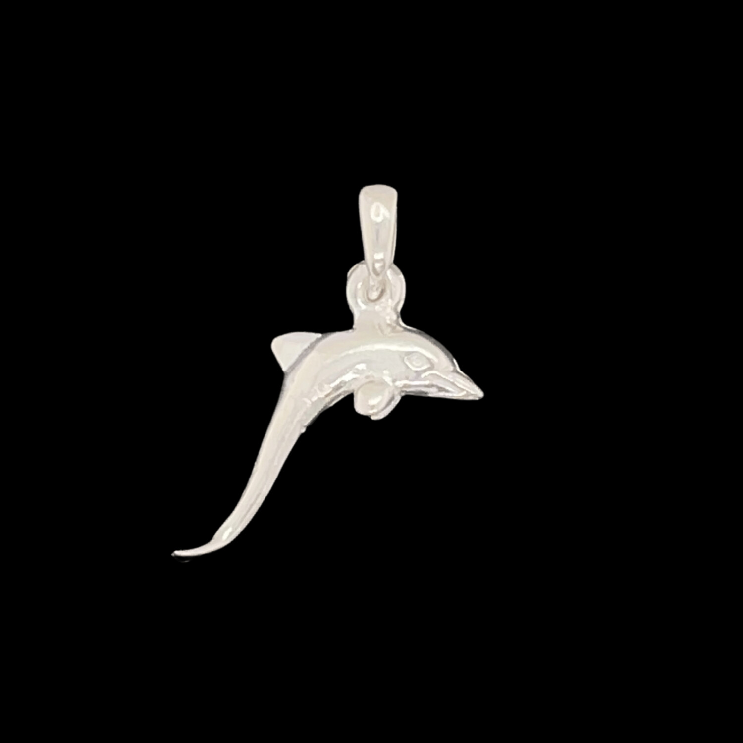 Sterling Silver Dolphin Pendant