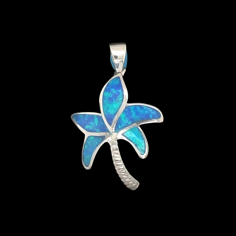 Opal Palm Tree Pendant ***RETIRED DESIGN***