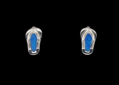 Opal Flip Flop Earrings