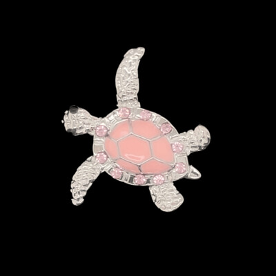 Turtle Pendant Pink