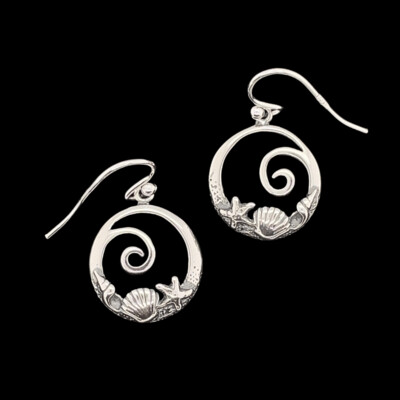 Sterling Silver Tropical Earrings